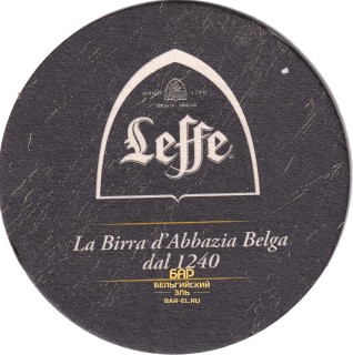 Leffe coaster / Бирдеколь Леффе круглый Leffe coaster / Бирдеколь Леффе круглый
