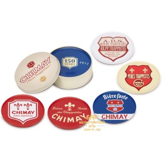 Metal coaster set Chimay 2012 / Набор бирдеколей Шимэ 2012 Metal coaster set Chimay 2012 / Набор бирдеколей Шимэ 2012