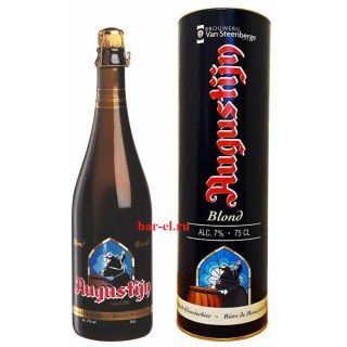 Пиво Augustijn Blonde gift tube 75cl / Августин Блонд в тубе 750 МЛ Пиво Augustijn Blonde gift tube 75cl / Августин Блонд в тубе 750 МЛ